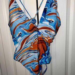 One piece bathing suit